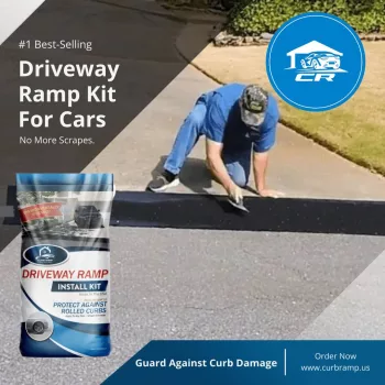 Prevent bottoming out with this driveway incline kit