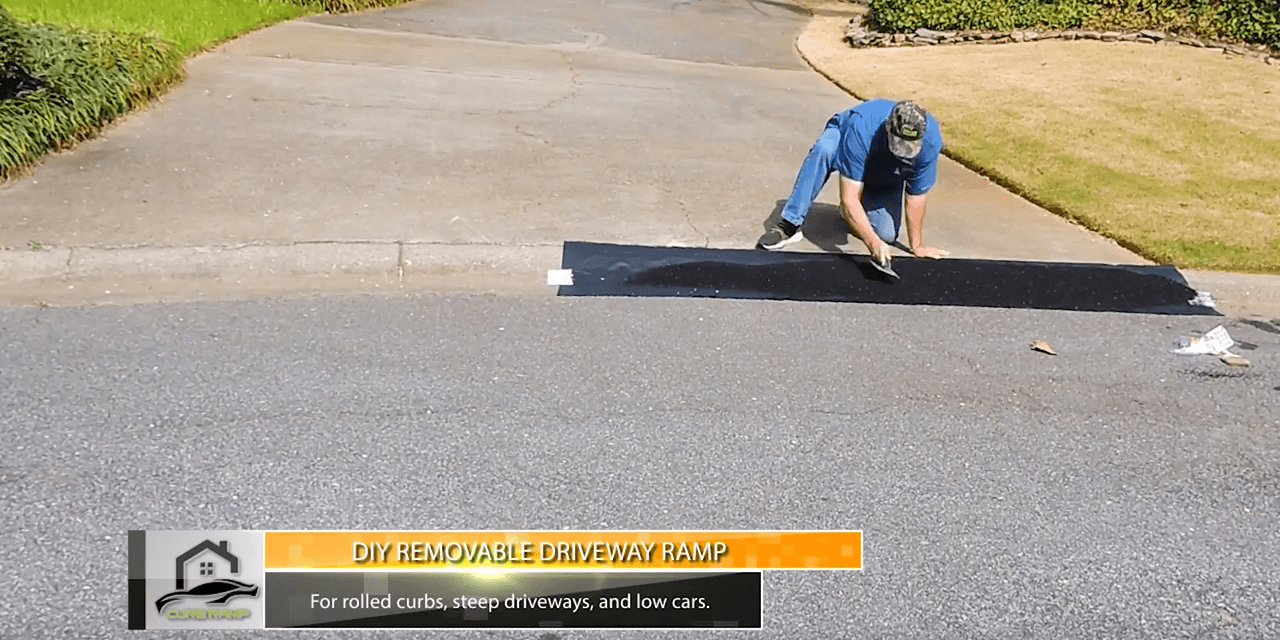 How To Make A Removable Driveway Ramp For Lowered Cars