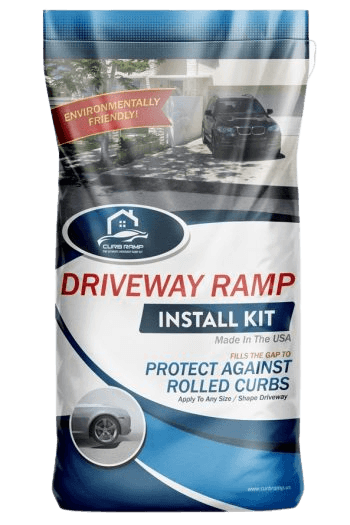 DIY low car ramp kit for accessible driveway navigation