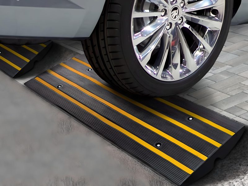 Curb Ramps For Cars - Driveway Ramp Set (3)