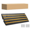 Curb Master Pro Driveway Ramp Kit – Rolled Curb Solution with Mounting Bolts Driveway curb ramp kit with bolts for rolled curbs and low car clearance