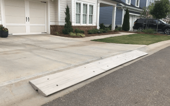 Prevent bottoming out with this driveway solution