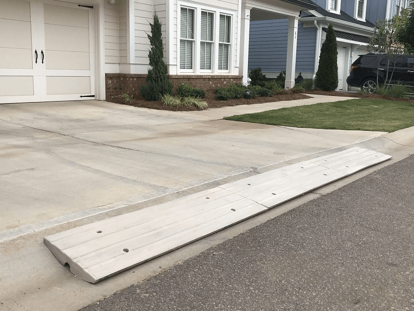 Prevent bottoming out with this driveway solution