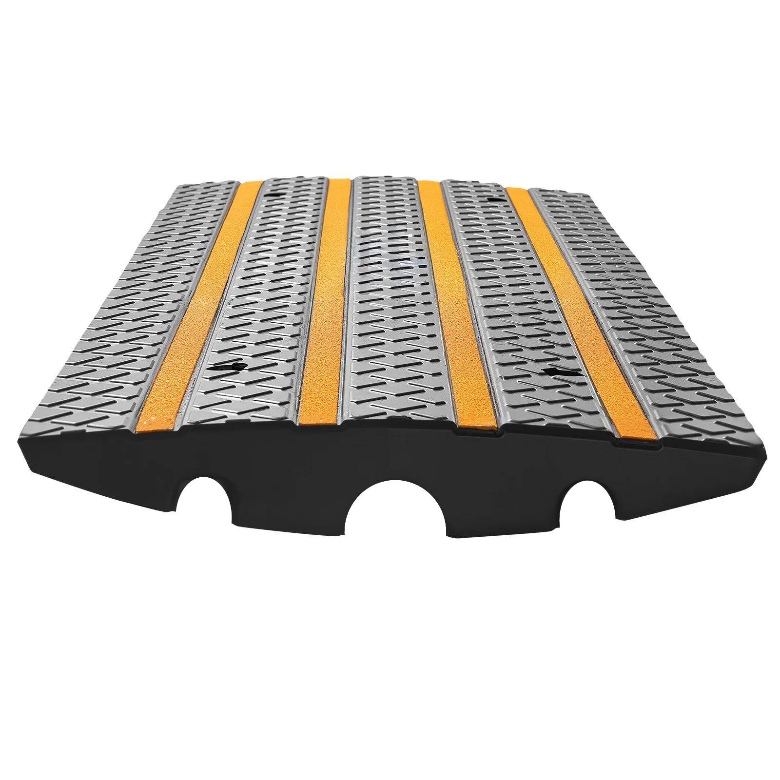 Rolled Curb Driveway Ramp – Low Car Clearance Solution for Steep Driveway Entry Heavy-duty rolled curb driveway ramp for low car clearance and steep driveway entries