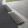 Curb Master Pro Installed – Rolled Curb Driveway Ramp Setup for Low Cars Installed rolled curb driveway ramps for low car clearance and smooth entry