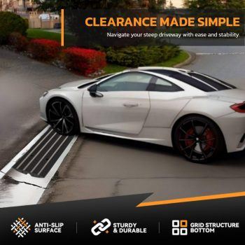 Driveway Curb Ramps | Curb Clearance for Low Cars on Steep Driveways - Image 6