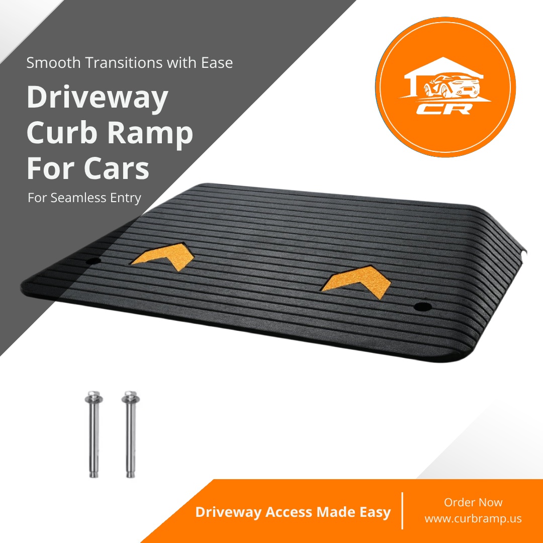 Dual-use ramp for seamless entry in driveways, garages and doorways