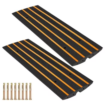 Car ramp kit for driveway inclines