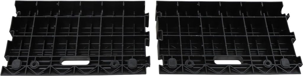 Heavy-Duty Rubber Curb Ramp Set - 4 & 5.5 Inch Rise Wedges for Driveway ...