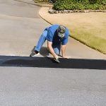 Installing a DIY driveway curb ramp for custom vehicle protection