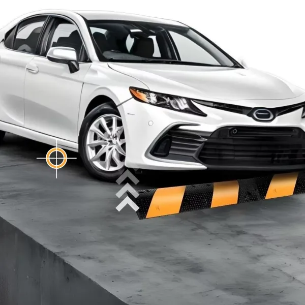Heavy-duty car ramp for steep inclines to avoid scraping bottom