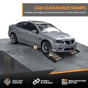 Low Car Clearance Ramps for Smooth Access Over Steep Driveways, Ridges, and Garage Entries