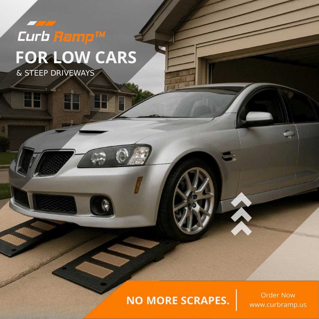 low-car-driveway-ramp-garage-threshold-clearance-prevent-scraping