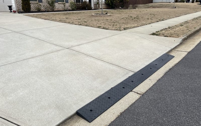 Curb Ramp for Driveways with Lips and Steep Angles (2)