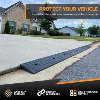 Driveway Curb Ramps | Prevent Car Scraping | Steep Driveway & Garage Clearance Solutions - Image 4