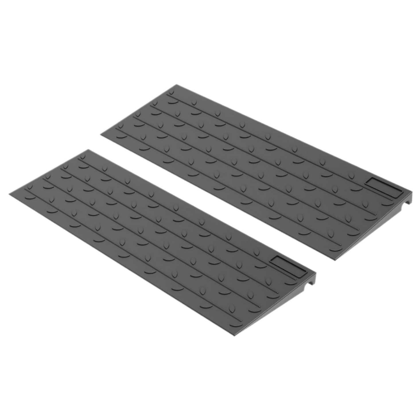 rubber-driveway-ramps-top-side-dual-setup-prevent-scraping-steep-incline